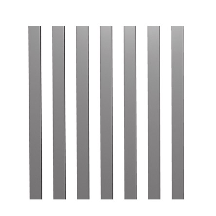Portail aluminium ajouré
