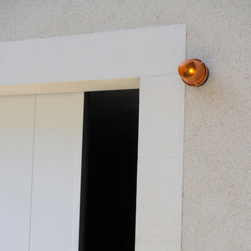 Feu clignotant pour porte de garage